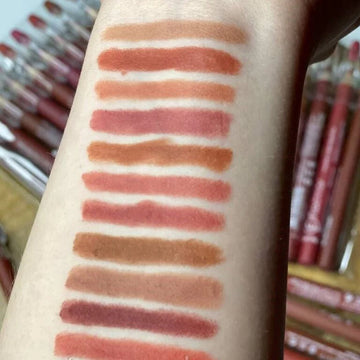FLORMAR- 12 pcs Matte Color Lip pencils set