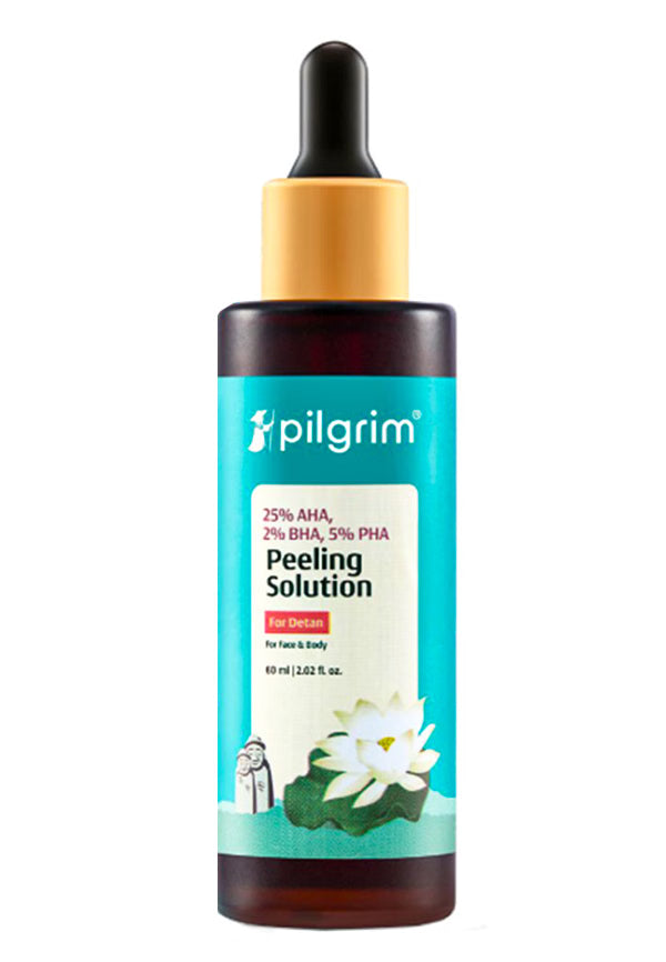 Pilgrim 25% AHA + 2% BHA + 5% PHA Peeling Solution for Face -30 ml