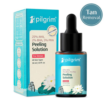 Pilgrim 25% AHA + 2% BHA + 5% PHA Peeling Solution for Face -30 ml