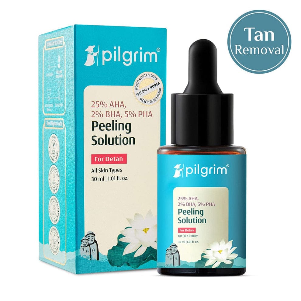 Pilgrim 25% AHA + 2% BHA + 5% PHA Peeling Solution for Face -30 ml