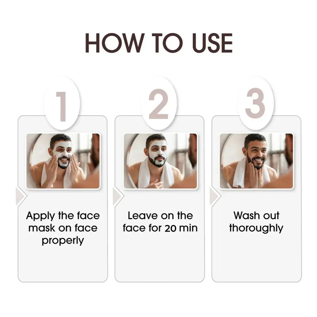 Men's Enzyme De- Tan Face Pack